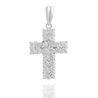 Keleo - 18K White Gold Pendant with Diamonds