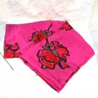 Rose Print Scarf