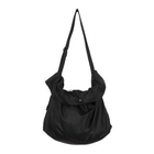 REDOPIN - Canvas Button-Detail Shoulder Bag