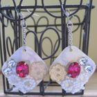 Fit-to-Kill - Sea Shell with Ribbon and  Earrings