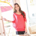 Tokyo Fashion - Dolman-Sleeve Knit Top