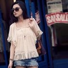 PUFFY - Square Neck Smocked Top