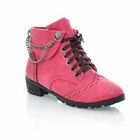 Smoothie - Chain-Accent Short Boots