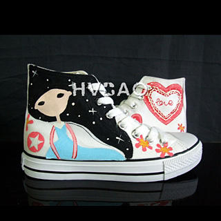 'love cartoon' High-Top Sneakers 'love cartoon' High-Top Sneakers