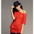 PUFFY - Round-Neck Asymmetric Top