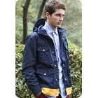 KENZI - Hooded Envelope Pocket Parka