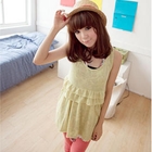ZOO - Frill-Trim Sleeveless Top