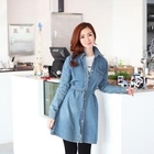 BBon-J - Denim Waist-Tie Shirtdress
