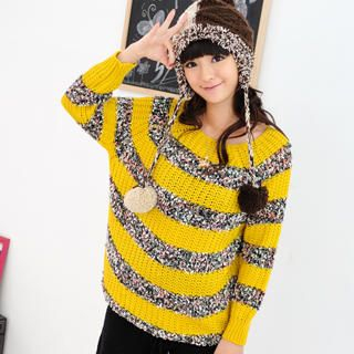 Nubby Knit Sweater Dress