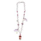 Atelier - Butterfly Candy Long Necklace with Red Clover MCC Girl Monchhichi