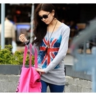 SOHO Central - Union Jack Rhinestone Knit Top