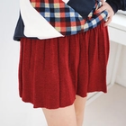 59 Seconds - Pleated Knit Miniskirt