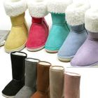 Hoodya - Fleece Lined Faux Leather Boots