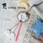 MyLittleThing - Brass Little Bird Flower Lace Necklace MyLittleThing - Brass Little Bird Flower Lace Necklace