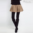 Stylementor - Elastic Waist A-Line Miniskirt