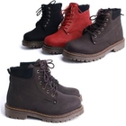 ROADIST - Faux-Leather Lace-Up Boots