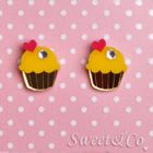 Sweet & Co. - Sweet&Co. Mini Cupcake Stud Earrings