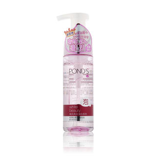 White Beauty Cleansing Bubble Foam (Pink)