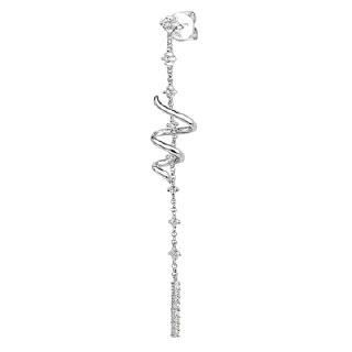 18K White Gold Single Diamond Earring 18K White Gold Single Diamond Earring