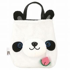 ROOTOTE - Panda Appliqué Pouch [ROOTOTE tiny roo - Fluffy-C]