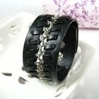 Angelove - Faux-Leather Wrist Bands 