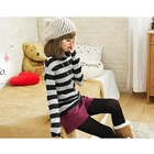Tokyo Fashion - Turtleneck Striped Knit Top