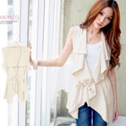 Tokyo Fashion - Tie-Waist Ruffle Vest