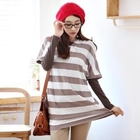 STYLEKELLY - Hooded Stripe Top
