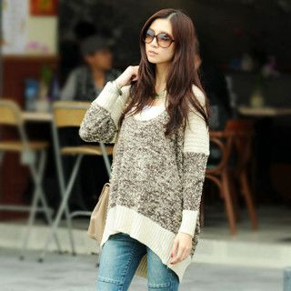 Marled Knit Sweater