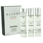 Chanel - Allure Homme Sport Eau De Toilette Travel Spray Refills (3 Refills)