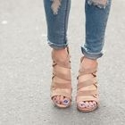 REDOPIN - Cross Strap Sandals
