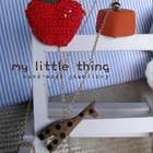 MyLittleThing - Sweetie Giraffe Apple Necklace