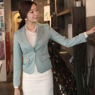 Asymmetric-Hem Jacket
