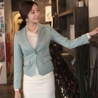 ode' - Asymmetric-Hem Jacket