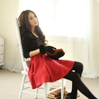 Tokyo Fashion - Dotted Panel Dress with Belt