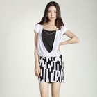 O.SA - Inset Camisole Print Dress