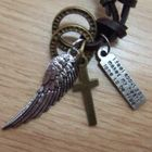 MURATI - Ring & Wing Necklace
