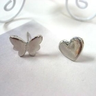 Angelove - Butterfly with Heart Earrings