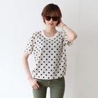 Elli's Cabinet - Short-Sleeve Polka-Dot T-Shirt