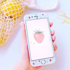 Sea Girl - Printed Tempered Glass Protective Film - iPhone 6 / 6 Plus / 7 / 7 Plus Sea Girl - Printed Tempered Glass Protective Film - iPhone 6 / 6 Plus / 7 / 7 Plus