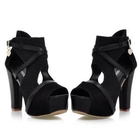 Grace Candy - Strap-Detail Platform Sandals