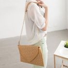 CatWorld - Chain-Strap Studded Shoulder Bag