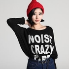 SARAH - Boatneck Print T-Shirt