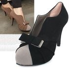 Marcella - Platform Bow Pumps 