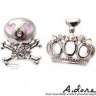 A.dore - 'Skull & Crown' Earrings