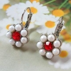 Angelove - Rhinestone Earrings