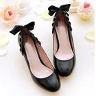 Smoothie - Ruffled Ribbon Pumps