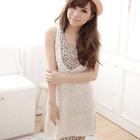 ZOO - Sleeveless Beaded Knit Top