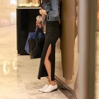 REDOPIN - Slit-Side Shirred Skirt