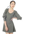 prischu essentials - Bishop Sleeve Dotted Dress